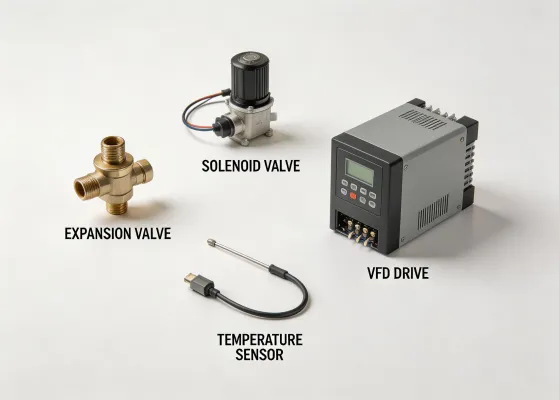 Danfoss HVAC control components