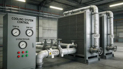 Industrial process cooling